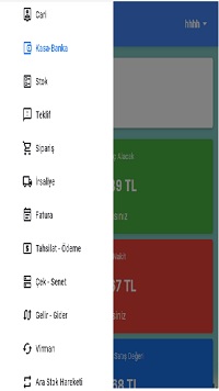 Kolay Hesabım Uygulama Görünümü